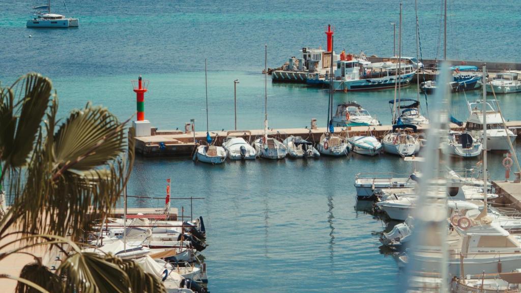 El puerto de la Colonia de Sant Jordi.