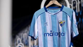 Detalles de la camiseta del Málaga CF 2025-2026