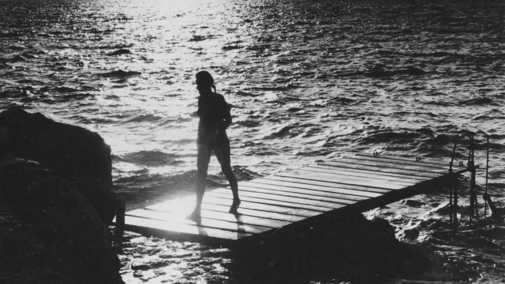 Un baño en las aguas del Tirreno.