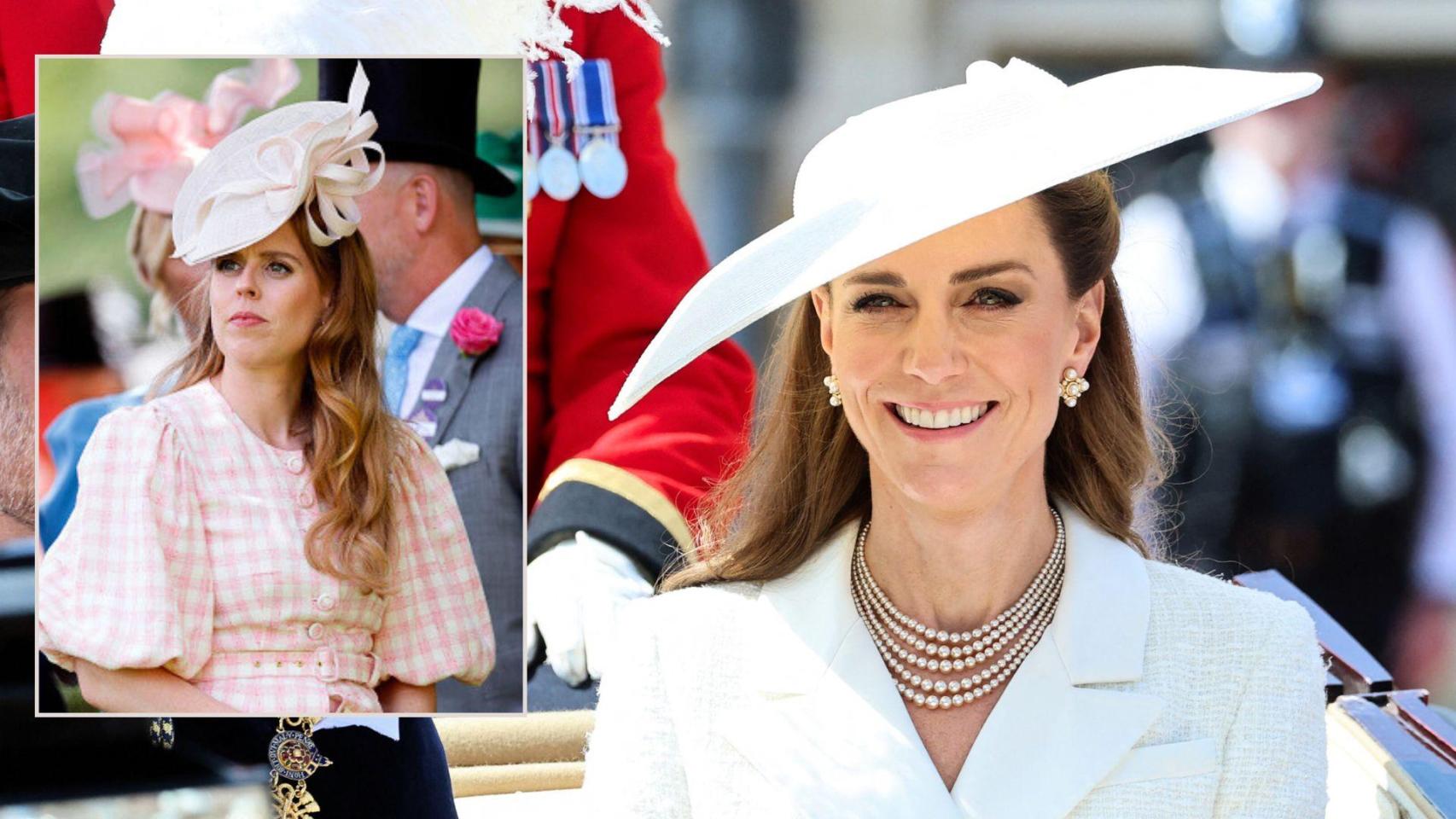 La princesa de Gales y Beatriz de York, en un montaje de Magas.