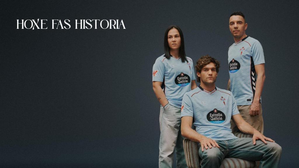 Imagen promocional de la equipación.