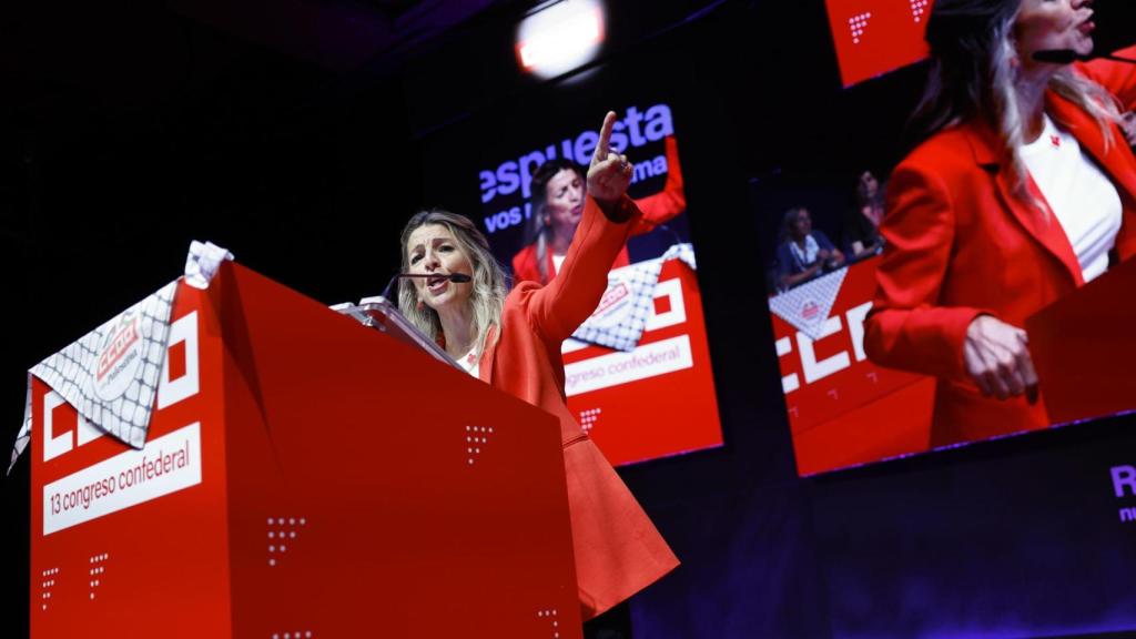 La vicepresidenta Yolanda Díaz