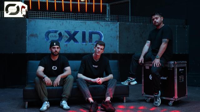 Javi Subies, Carlos Escrig y Miguel Sorni, los tres DJ y promotores detrás de Oxid Group. Raquel Granell