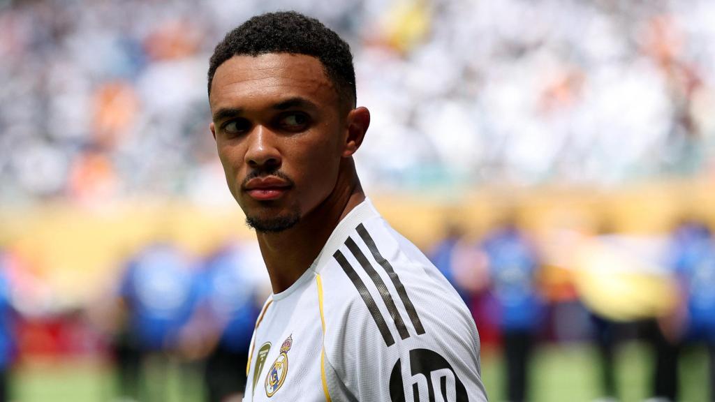 Trent Alexander-Arnold, con el Real Madrid