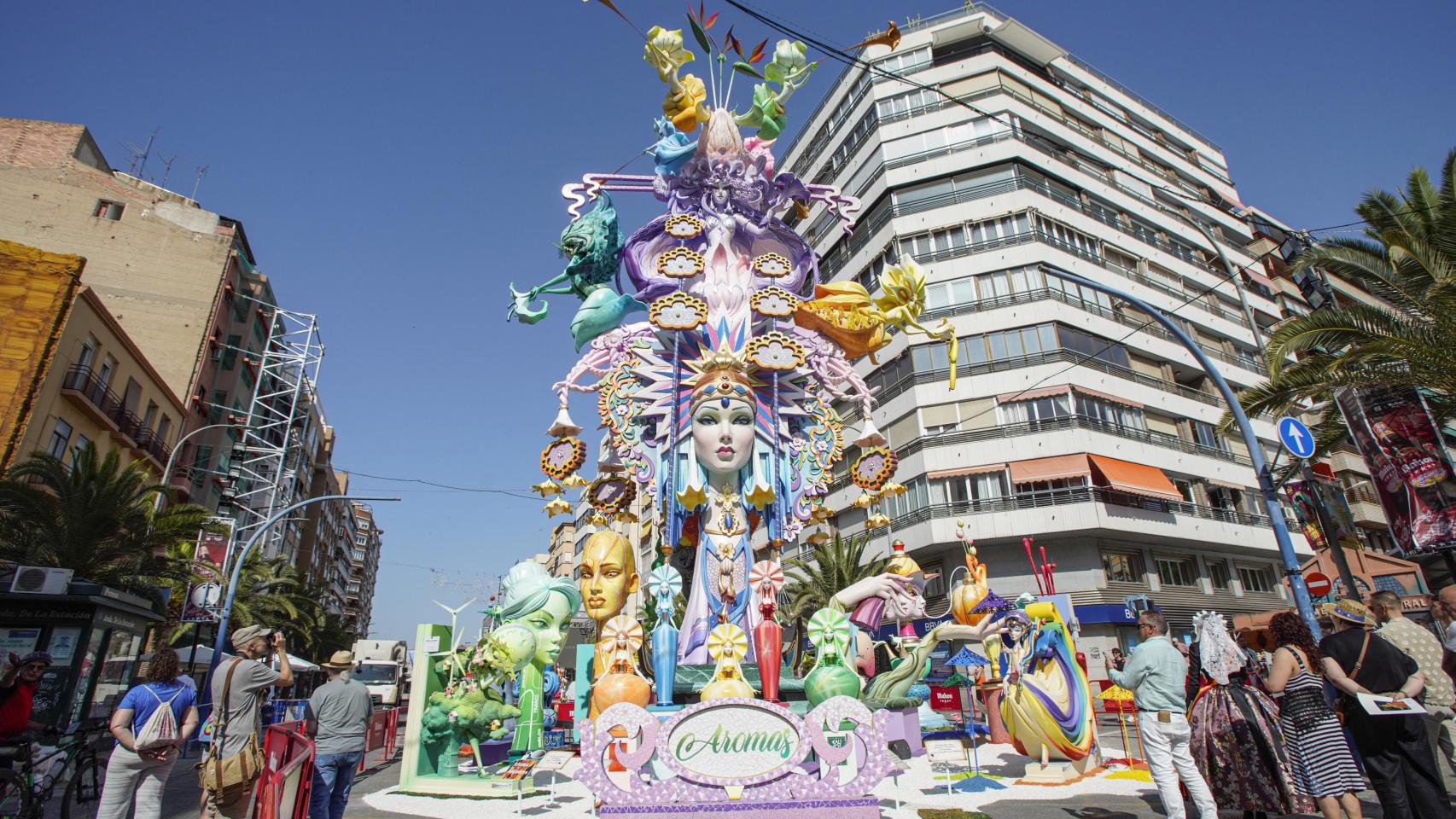 Hoguera de Diputación 2025.