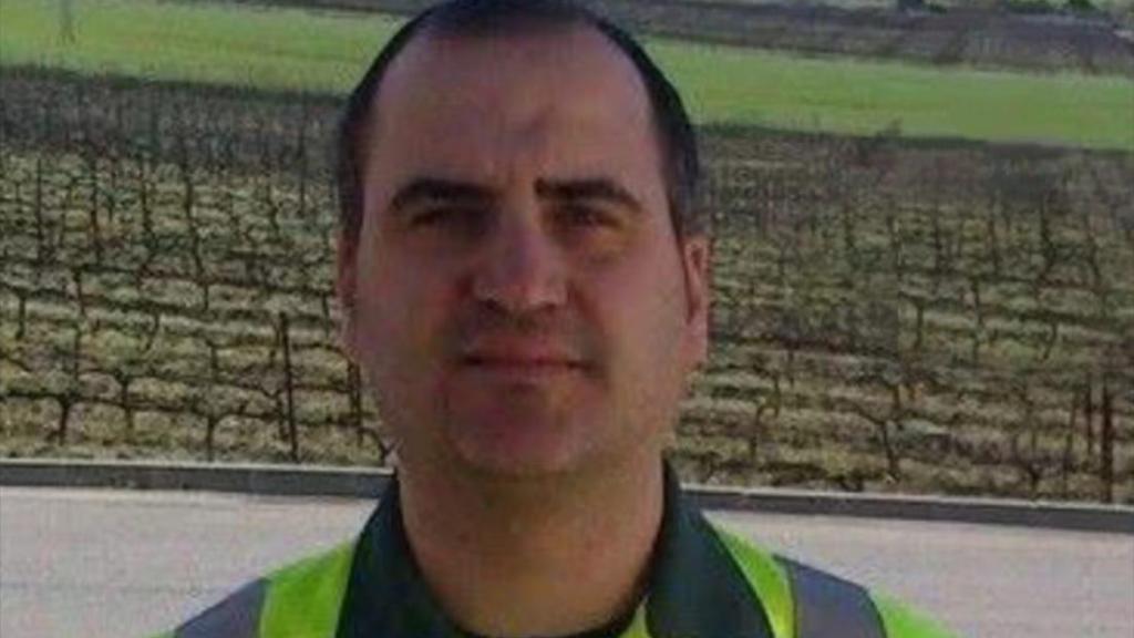 Carlos Francisco Bellido, el guardia civil atropellado en Jerez mientras atendía un accidente de tráfico