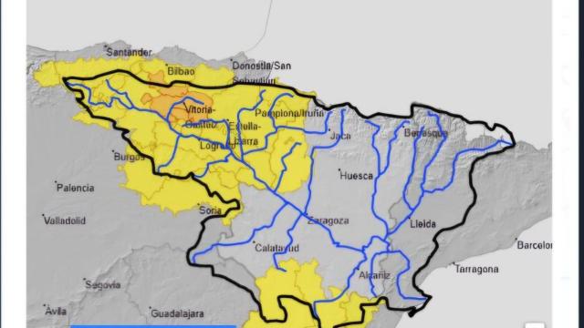 La Agencia Estatal de Meteorología (AEMet) ha activado avisos naranjas y amarillos por lluvias intensas