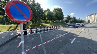 Imagen de la intervención esta mañana.