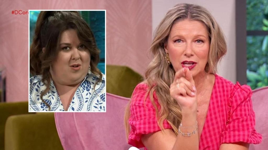 Lalachus en 'La Revuelta' y Anne Igartiburu en 'D Corazón'.