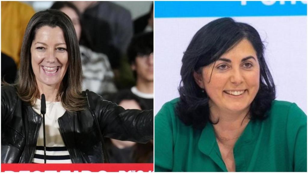 Lara Méndez y Elena Candia.