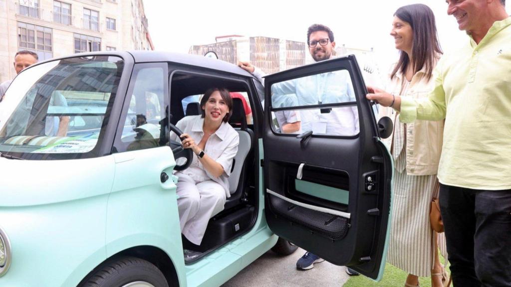 La conselleira de Economía e Industria, María Jesús Lorenzana.