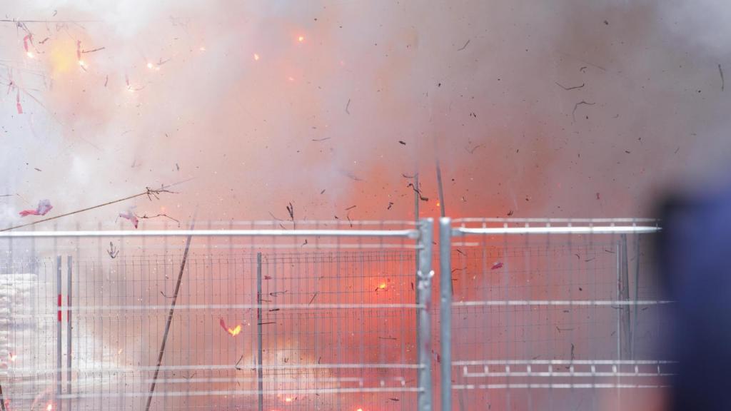 Mascletà de este sábado.