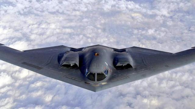 Bombardero B-2 de Estados Unidos.