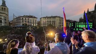 Inicio de las Fiesta de San Juan y San Pedro en Segovia