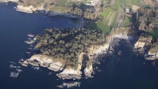 Imagen aérea de la zona.