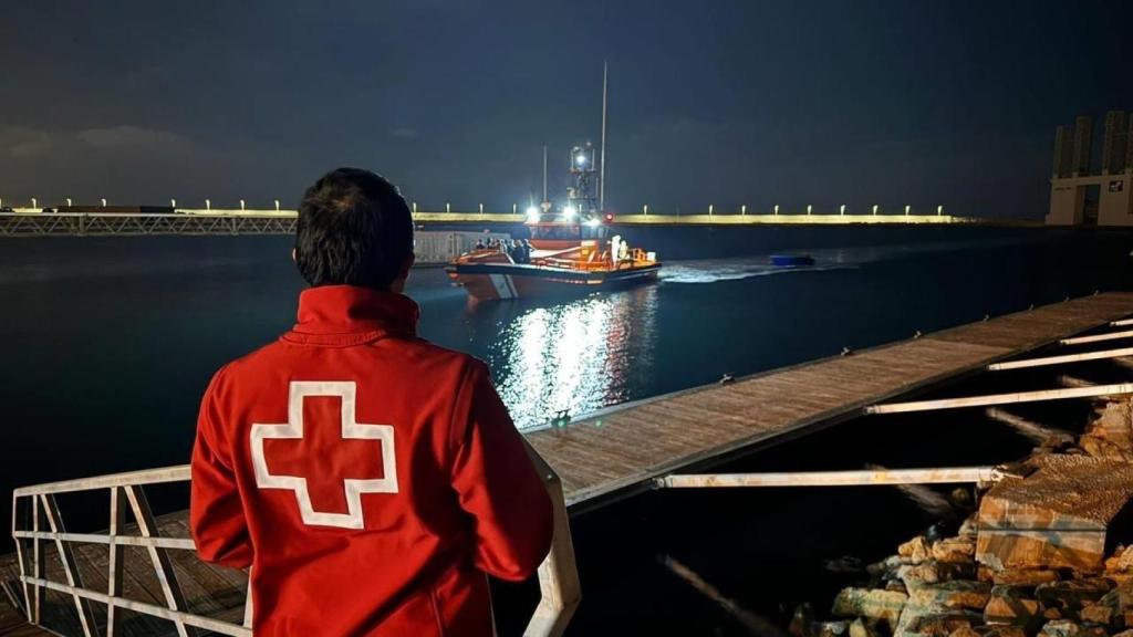 Imagen de archivo de un rescate. Cruz Roja