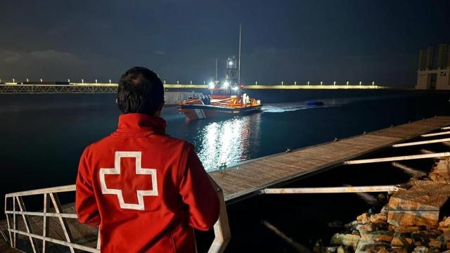 Imagen de archivo de un rescate. Cruz Roja