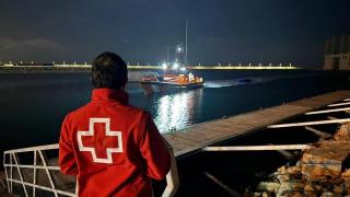 Imagen de archivo de un rescate. Cruz Roja