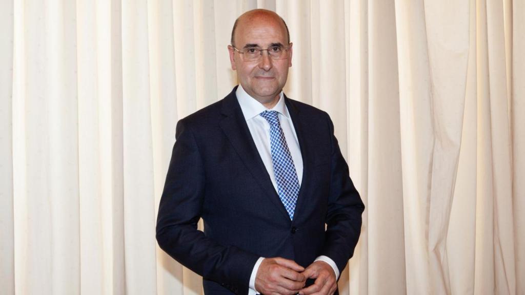 El alcalde de Ágreda, Jesús Manuel Alonso, durante la entrevista con EL ESPAÑOL.