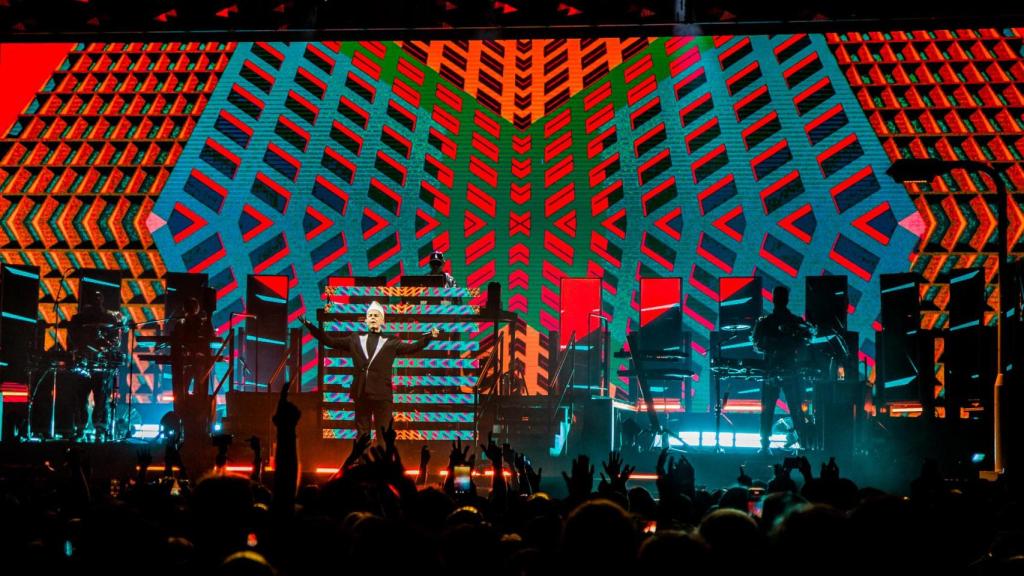 Pet Shop Boys durante su concierto en el Kalorama 25. Foto: Martín Page.