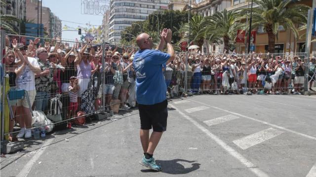 Mascletà de este domingo en Alicante.
