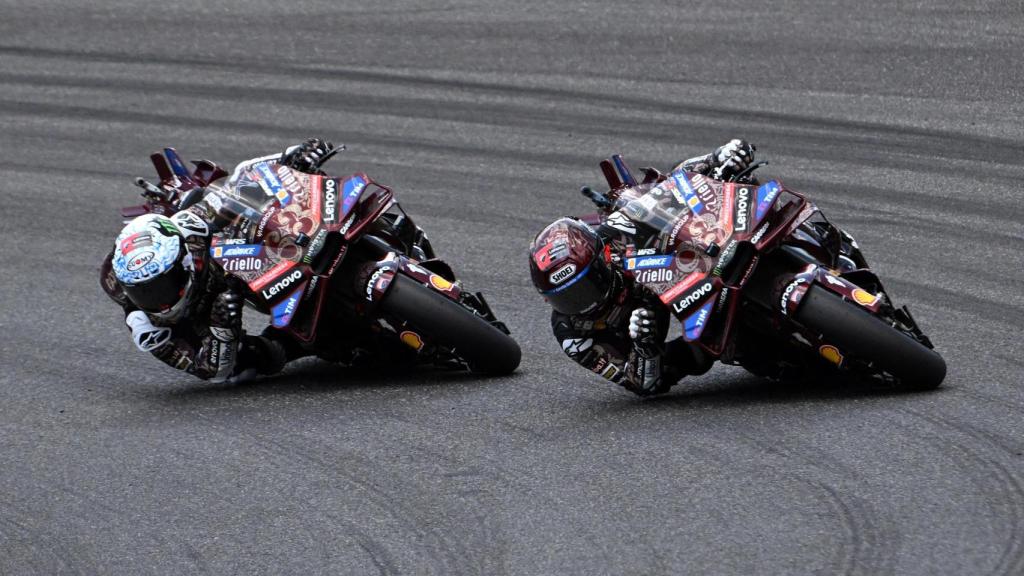Marc Márquez, durante el GP de Italia.
