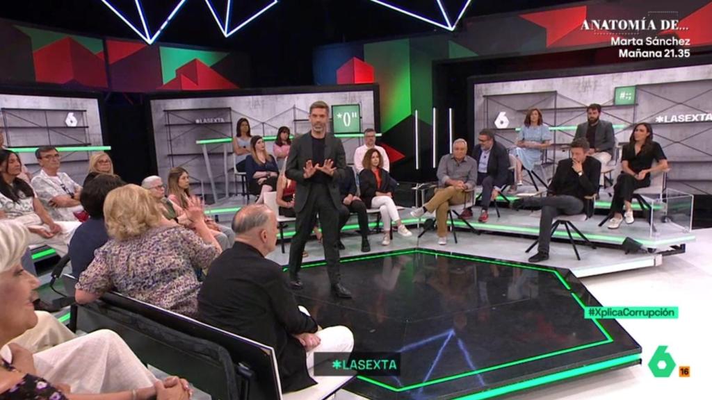 Plató de 'laSexta Xplica'.