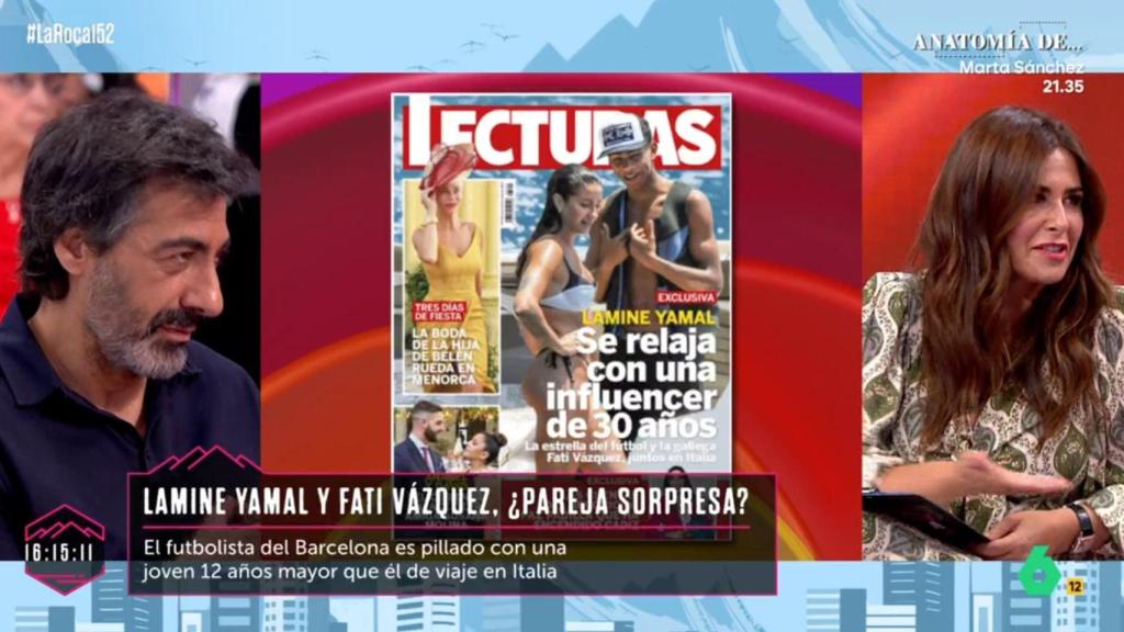 Juan del Val y Nuria Roca en 'La Roca'.