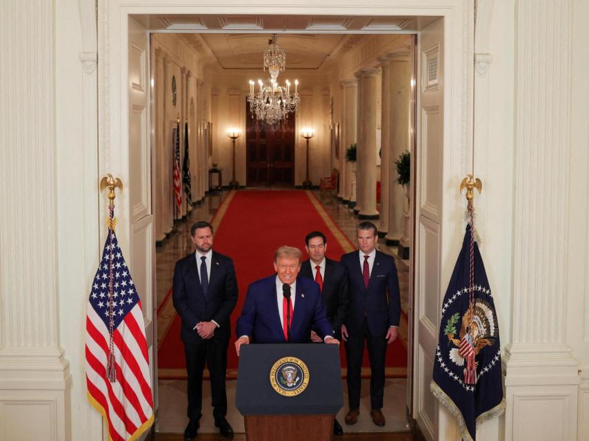 Donald Trump se dirige a la nación desde la Casa Blanca tras los ataques a instalaciones nucleares iraníes.