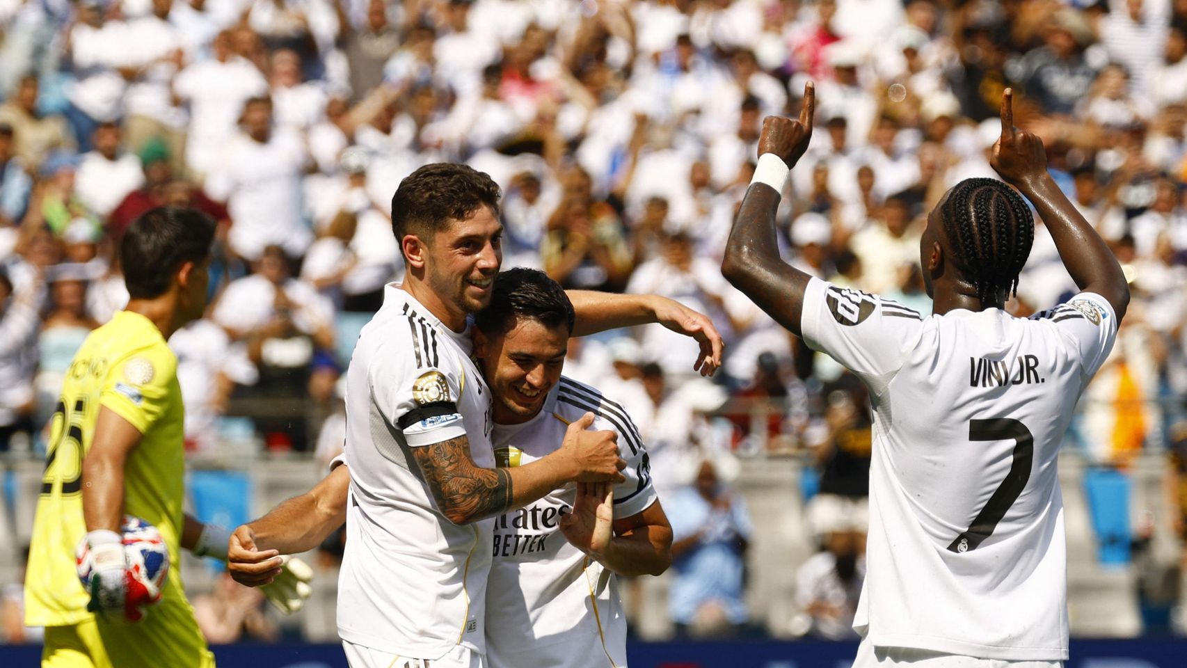 El Real Madrid se sobrepone a la expulsión de Asencio y logra la ...