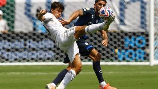 Gonzalo García en el partido del Real Madrid ante Pachuca en el Mundial de Clubes.