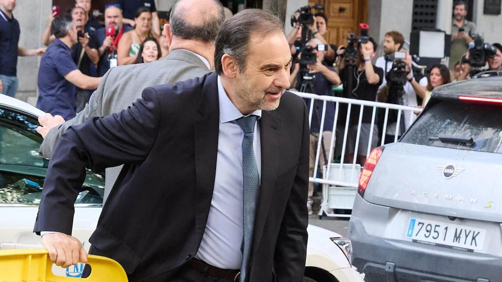 El exministro de Transportes José Luis Ábalos, a su llegada al Tribunal Supremo el pasado 23 de junio./