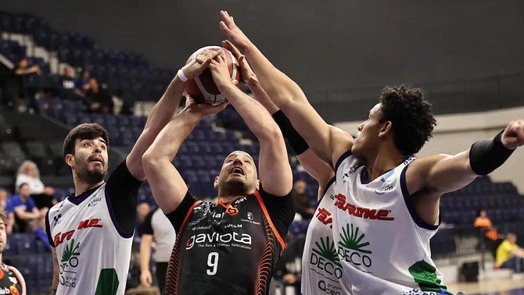 Un momento de la final de la Champions Cup entre amiab Albacete y DECO Amicacci Abruzzo.