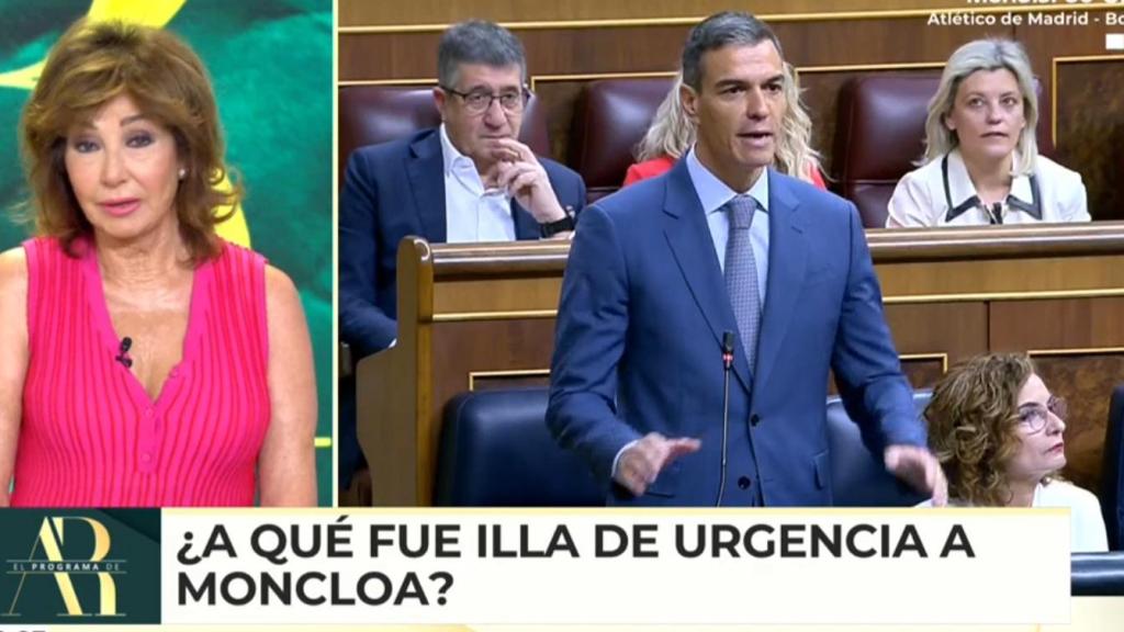 Ana Rosa Quintana, en su editorial de este lunes.