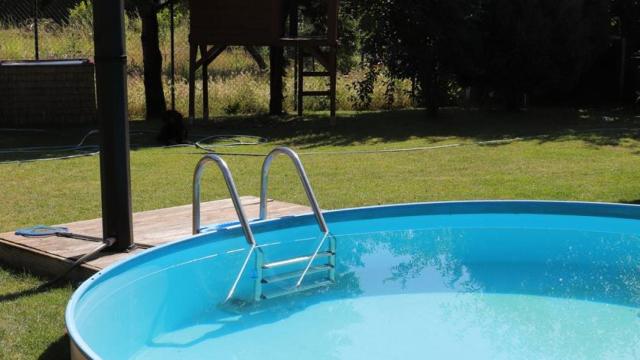 Piscina en la terraza.