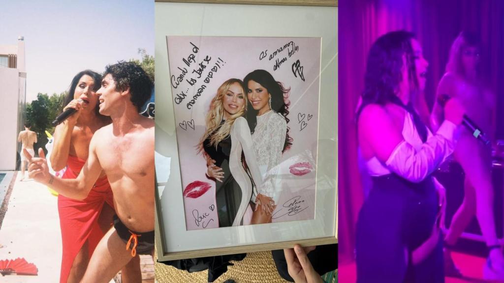 Sonia, Selena y Chanel en la fiesta de Javier Ambrossi.