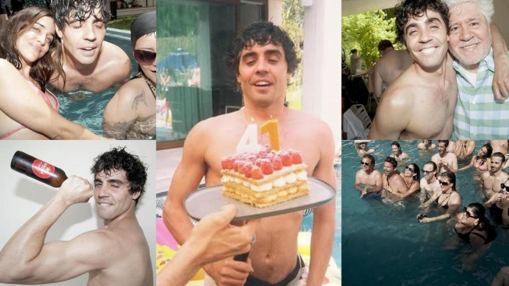 Los invitados de Javier Ambrossi en sus redes.