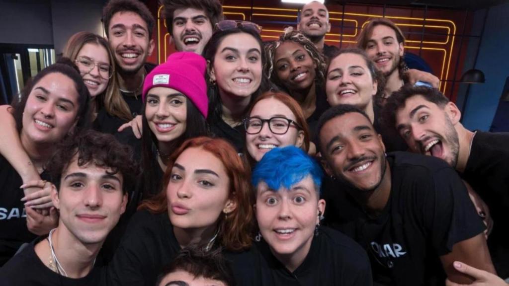 Belena Gaynor y los chicos de 'Operación Triunfo 2023'.