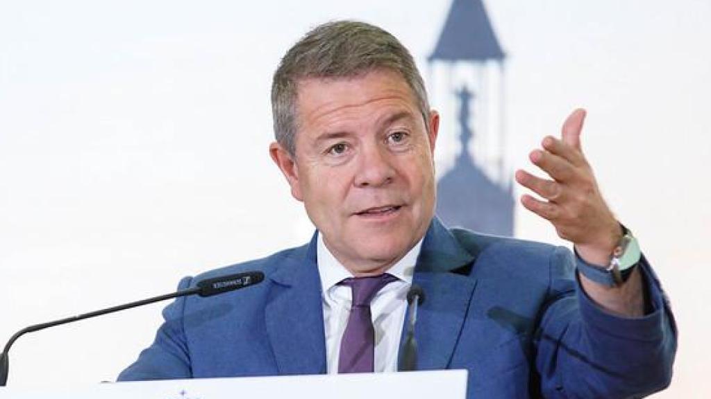 Emiliano García-Page, presidente de la Junta de Comunidades de Castilla-La Mancha.