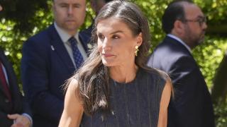 La reina Letizia en Monistrol de Montserrat, provincia de Barcelona.