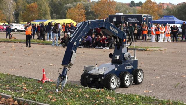 Robot de la TEDAX en Toledo.