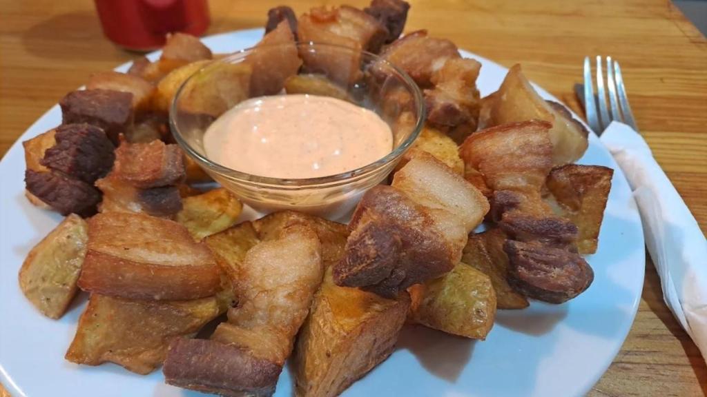 Plato de Pancho Vida.