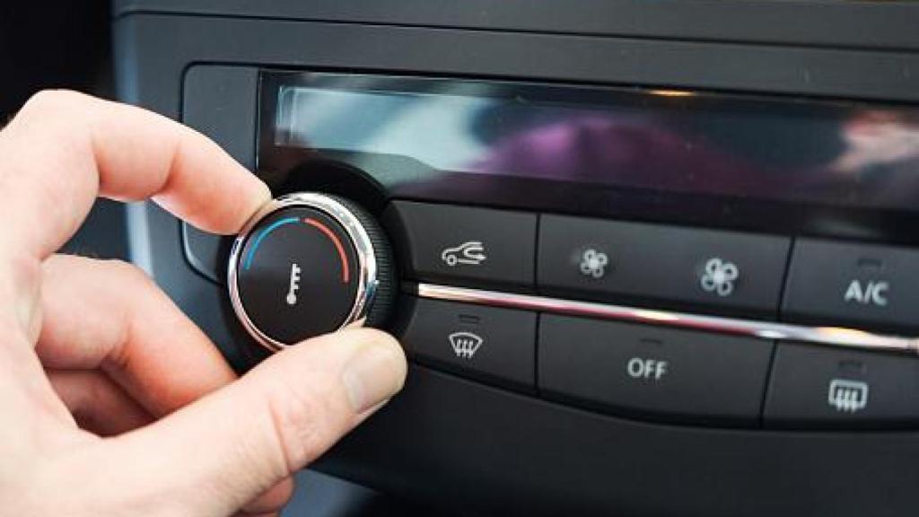 Imagen del botón del aire acondicionado.