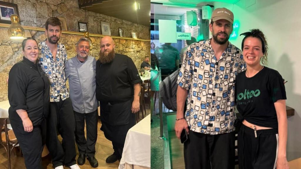 Gerard Piqué se rinde a los sabores de A Coruña: visita Pablo Gallego y Volteo