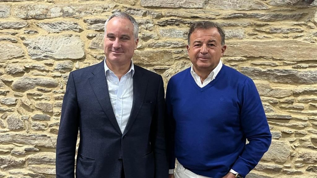 El presidente de Cointega, Javier Guerra, y el secretario general, Alberto Rocha.