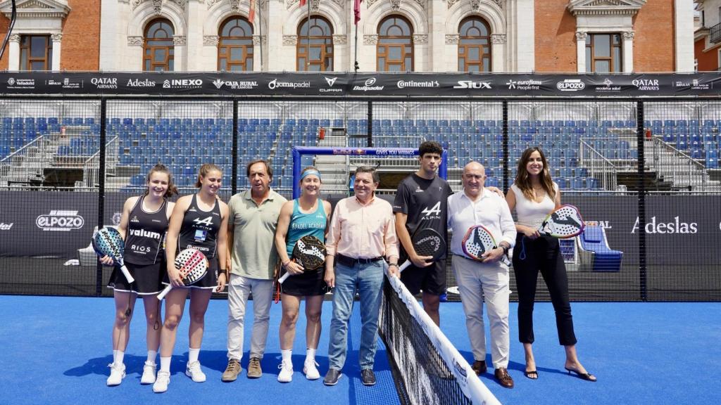 Este lunes se ha inaugurado el Oysho Valladolid P2 Premier Pádel con la presencia del consejero de la Presidencia y el alcalde de la ciudad