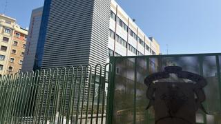 Fachada del Colegio Sagrado Corazón de Jesús, en paseo de la Mina