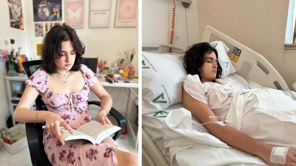 Anastasia, una joven malagueña de 20 años.