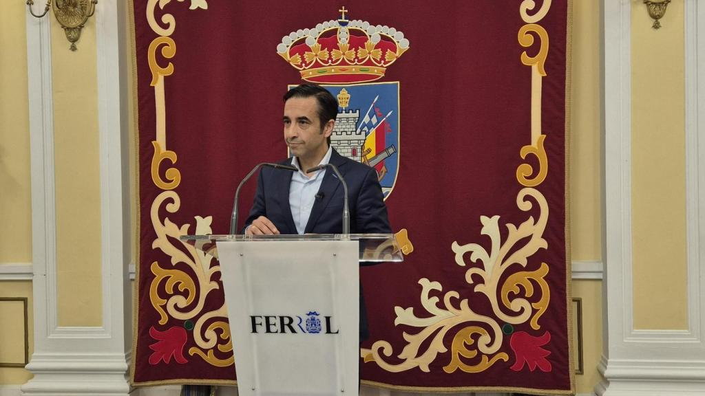 El alcalde de Ferrol, José Manuel Rey Varela, tras la Junta de Gobierno Local de este lunes 23 de junio.