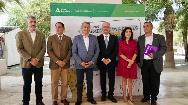 Un momento de la presentación en Málaga.